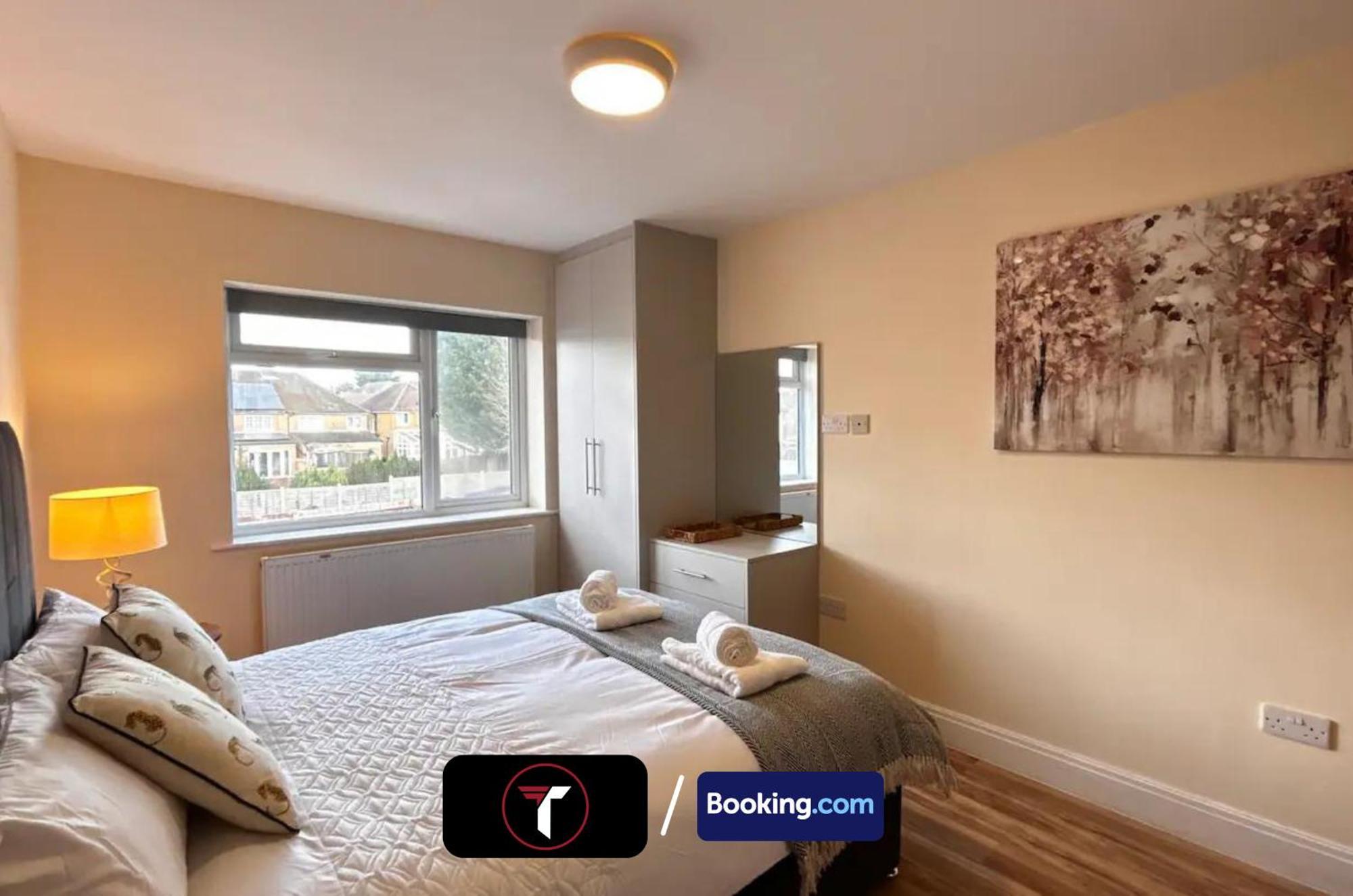 Apartment Stylish 2 Bedroom Flat By Tara Short Lets & Serviced Watford With Free Parking & Nearby Warner Watford (Hertfordshire)